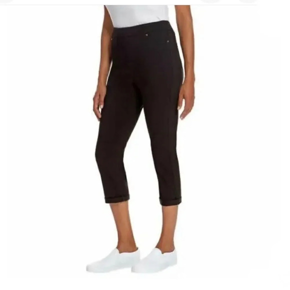 Mario Serrani Italy Comfort Stretch Cuff Capri - Picture 2 of 8